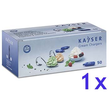 [01] Kayser Slagroompatronen - 1 x 50 stuks