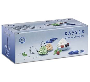 Kayser slagroompatronen 50 stuks